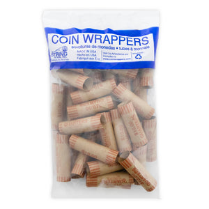 Quarter Coin Wrappers (36/Pack)