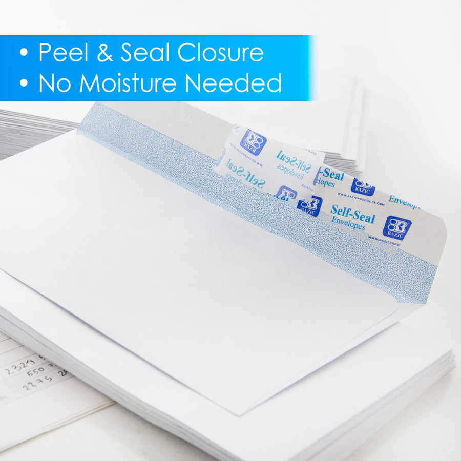 #6 3/4 Self-Seal Security Envelope (55/Pack)