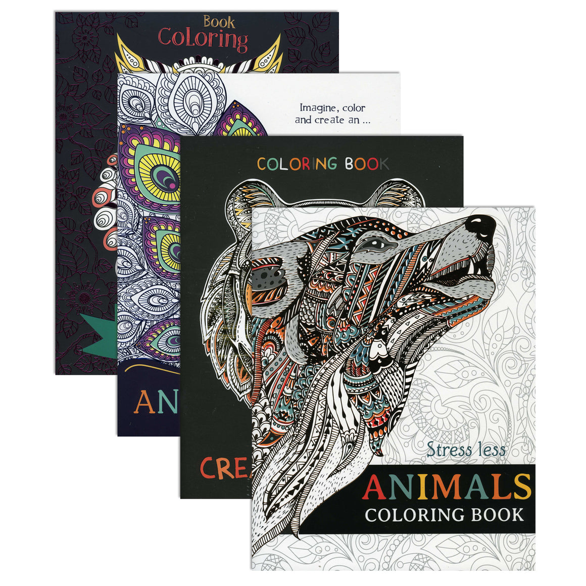 Animal Coloring Book for Adults