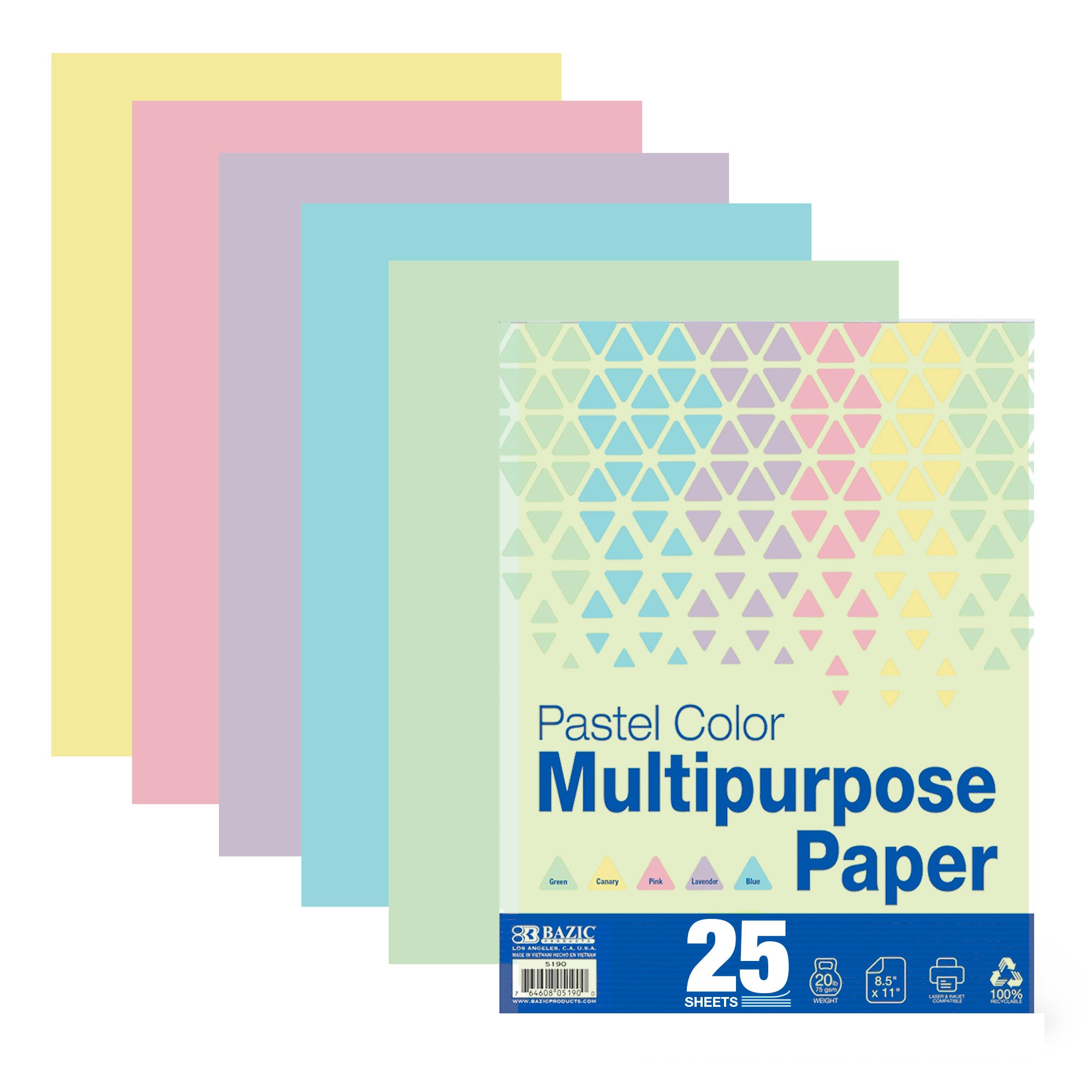  Always23 Pink Copy Paper, Colored Copy Paper 8.5 x 11 Pink  Ream of 20#, Pink Copy Paper, Copy Paper for Printer - 500 Sheets : Arts,  Crafts & Sewing