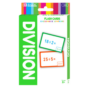 Flash Cards Division (36/Pack)