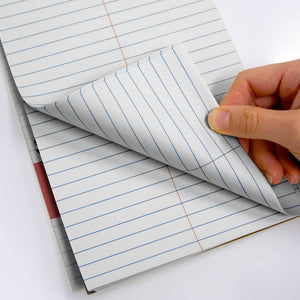 Steno Book Ruled White Paper Gregg 6" X 9" 80 Ct.