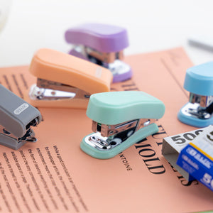 Mini Pastel Color Stapler Standard (26/6) w/ 500 Ct. Staples