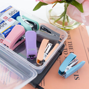 Mini Pastel Color Stapler Standard (26/6) w/ 500 Ct. Staples