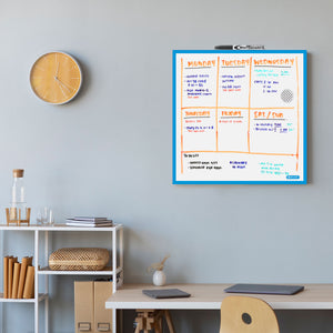 Magnetic Dry Erase Tile 14" x 14"