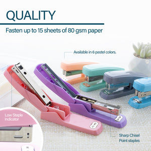 Standard Stapler Pastel Color (26/6)