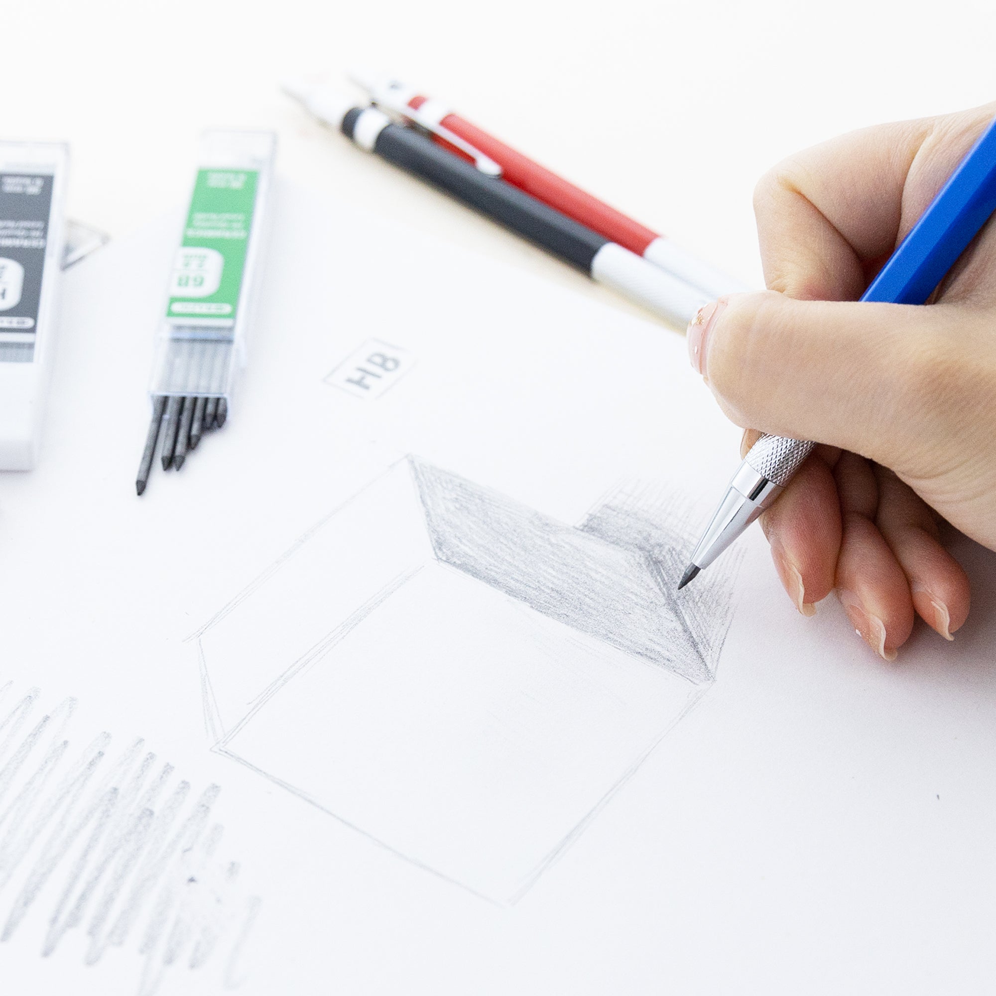 Professional 37/50/70 Pcs Drawing Sketching Pencil Set Beginner Artist Kit  Graphite Rod Eraser Sharpener Extender Sketchbook