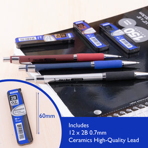 0.7 mm Metro Mechanical Pencil w/ Ceramics High-Quality Lead