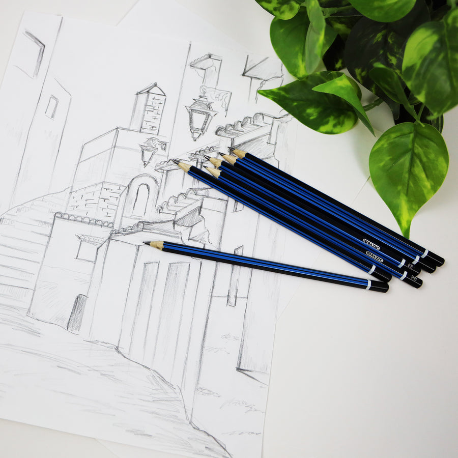 Sketching Pencil Set Design & Drafting (6 Assortment)