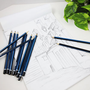 Sketching Pencil Set Design & Drafting (12 Assortment)