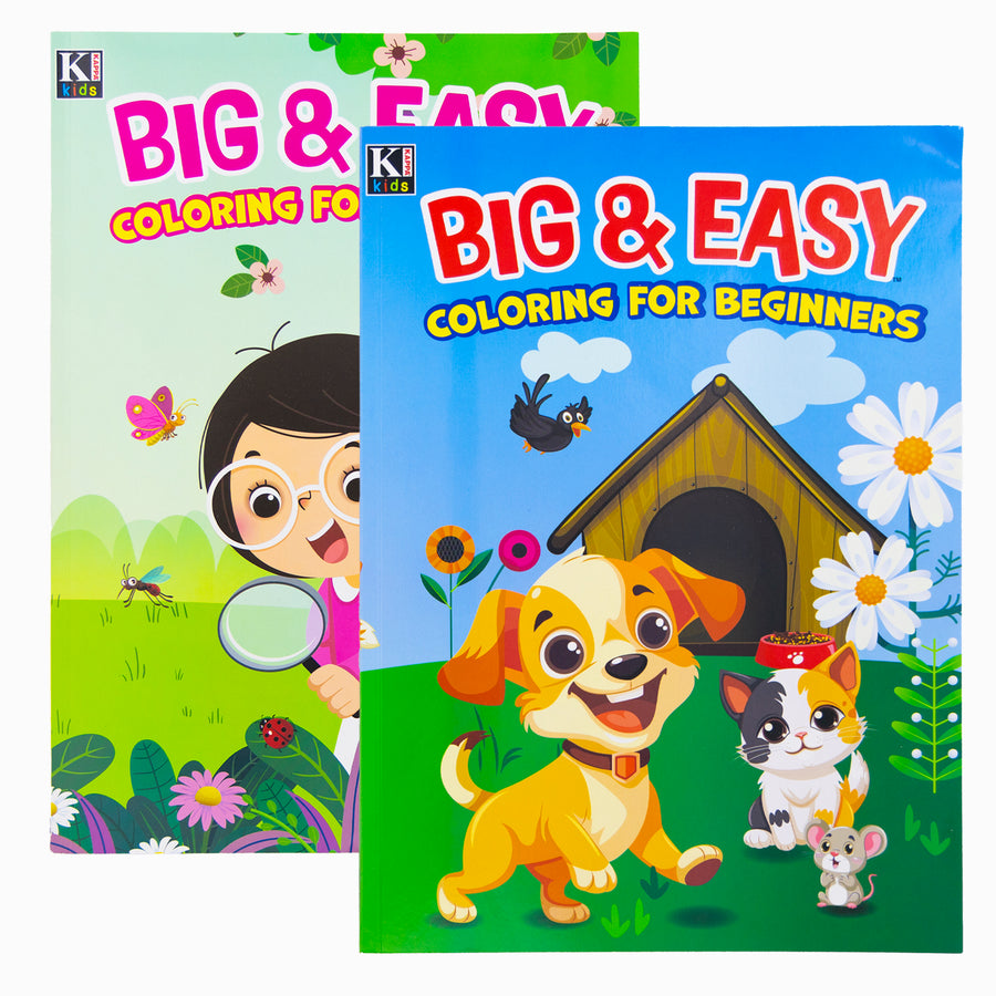 KAPPA Big & Easy Coloring For Beginners