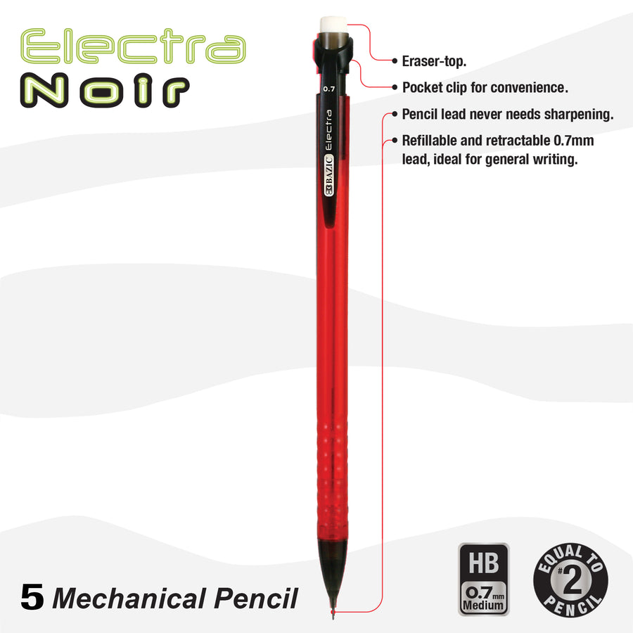 0.7 mm Electra Mechanical Pencil (5/Pack)