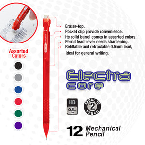 0.5 mm Electra Core Mechanical Pencil (12/Pack)