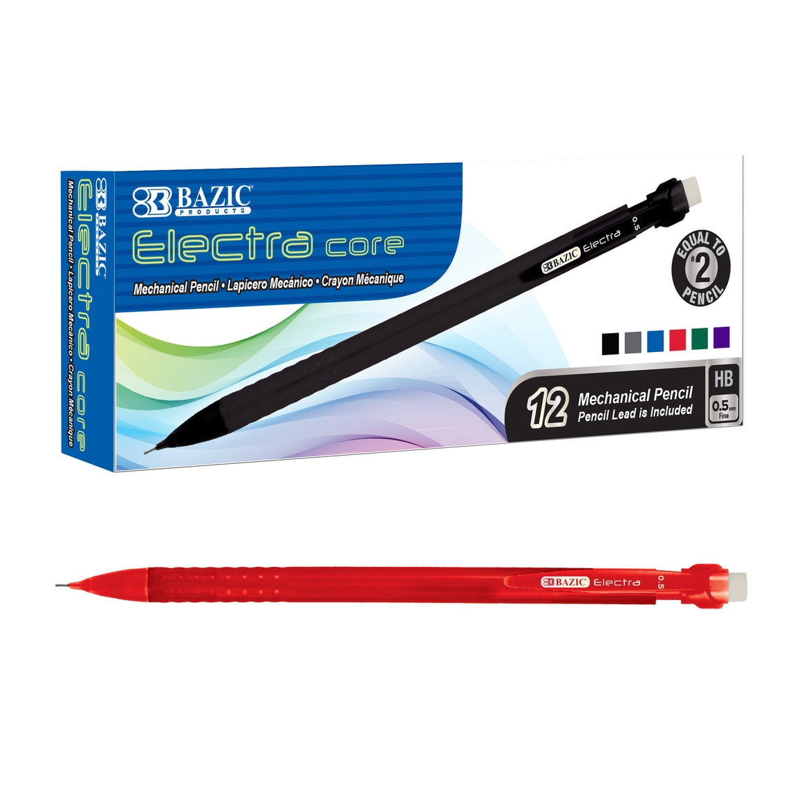 0.5 mm Electra Core Mechanical Pencil (12/Pack)