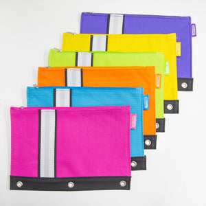 Pencil Pouch 3-Ring - Bright Color