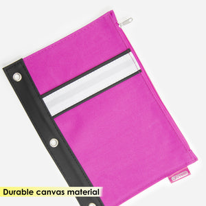 Pencil Pouch 3-Ring - Bright Color