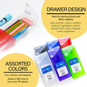 Slider Pencil Case - Translucent