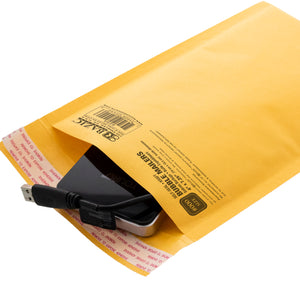 Self-Seal Bubble Mailers (#000) 4" X 7.25"