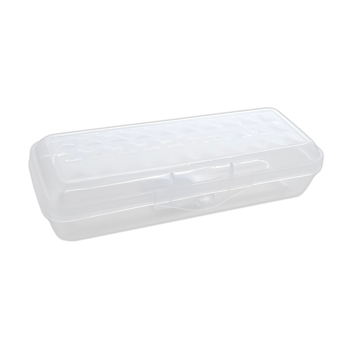 8" LUCENT Clear Pencil Case Organizer Box