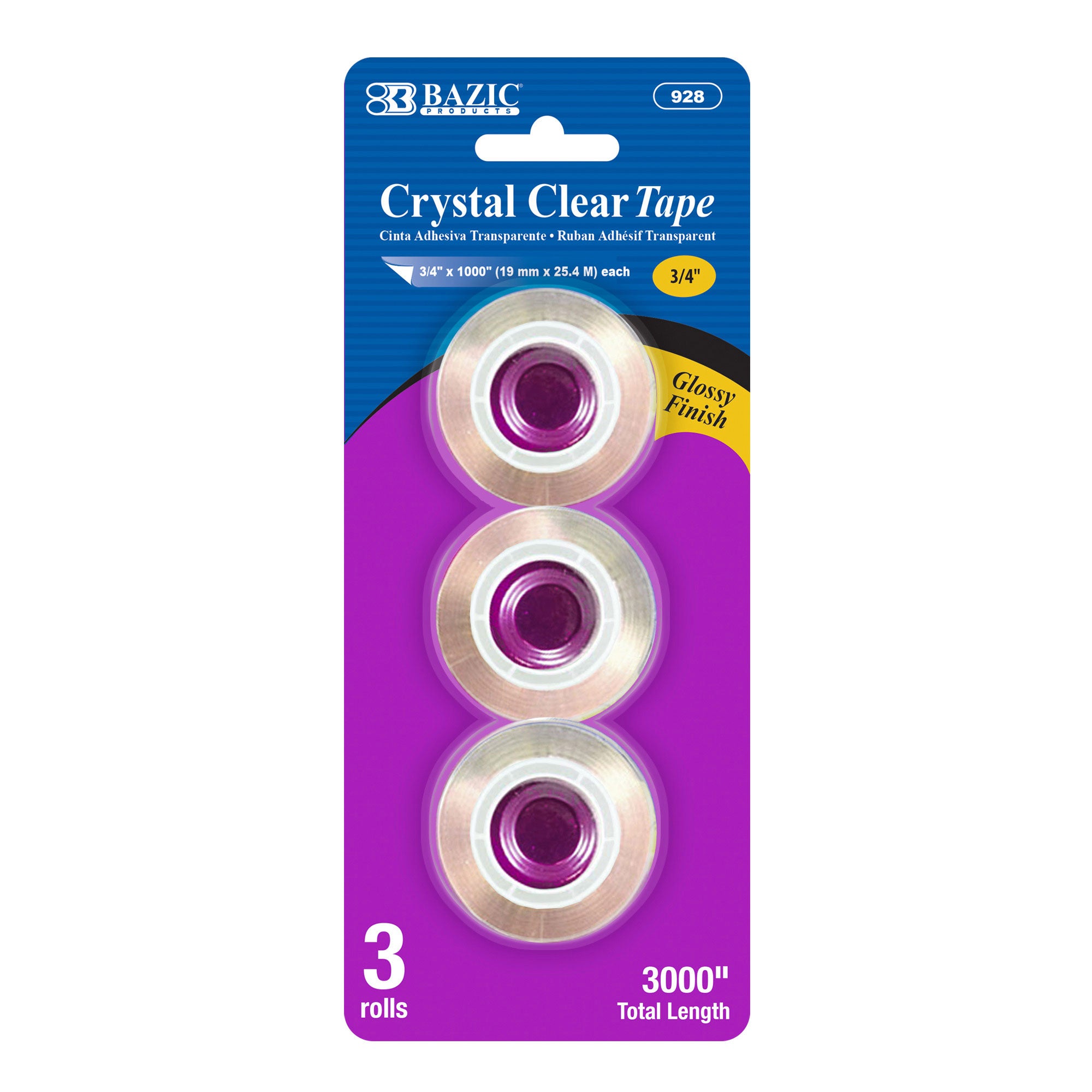  Crystal Clear Tape