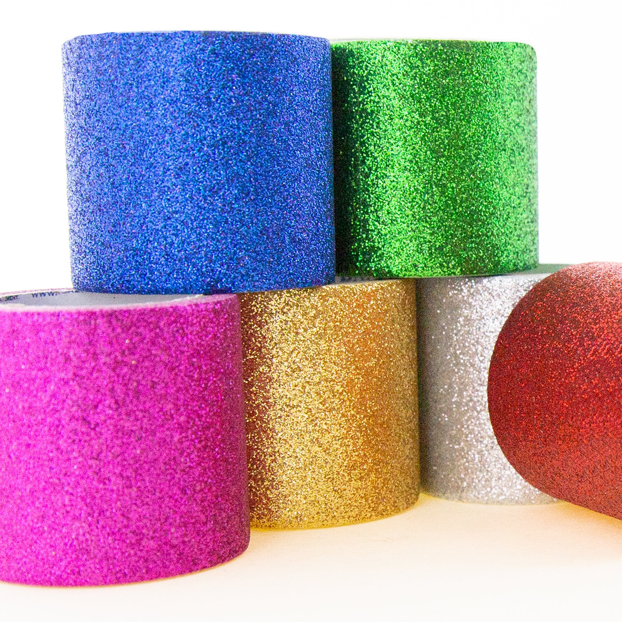 Bazic Products 960 1.88 x 3 Yards Glitter Tape - Pack of 36