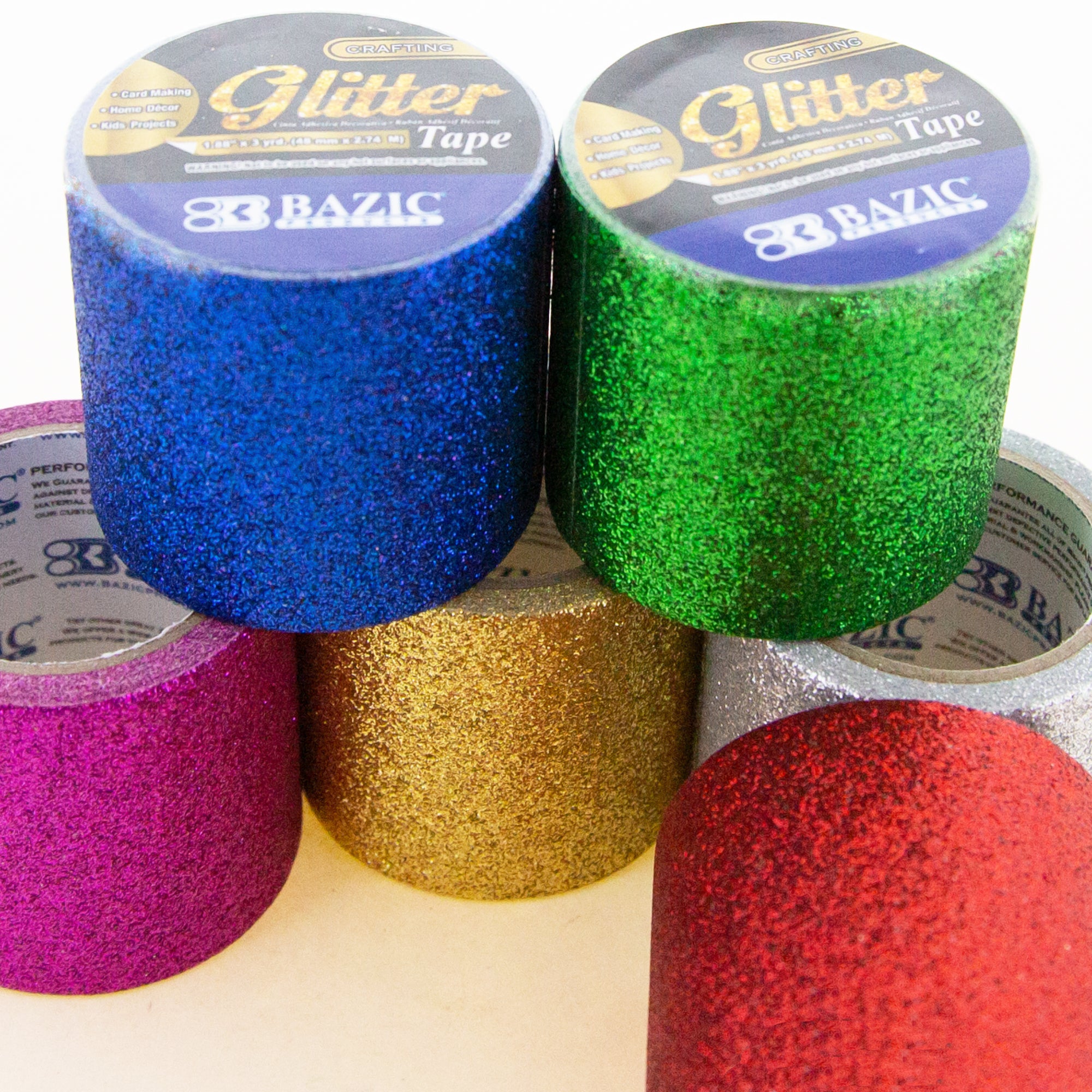 Blue Glitter Washi Tape – beve!