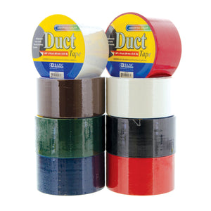 1.88" X 10 Yard Assorted Colored Duct Tape