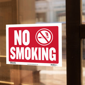 9" X 12" No Smoking Sign