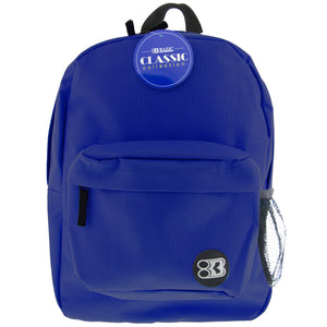 17" Blue Classic Backpack - Bazicstore