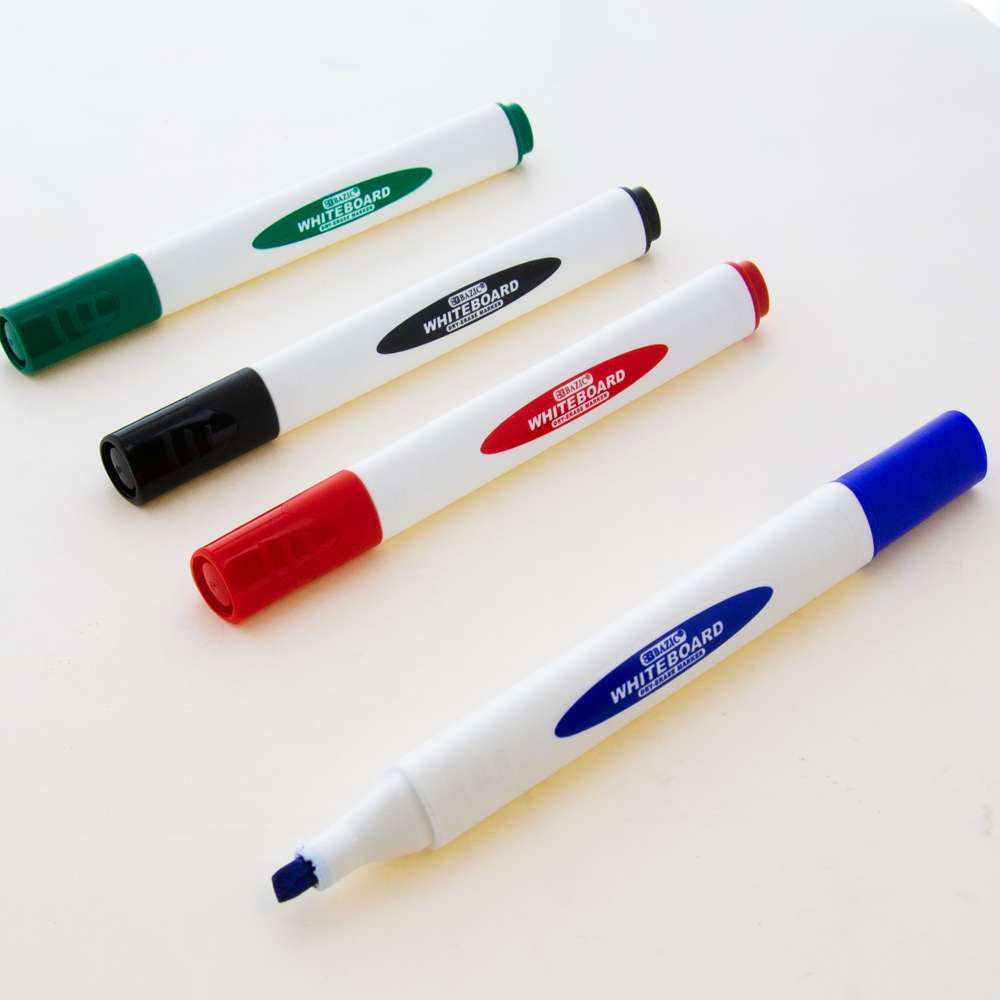 Expo 2-in-1 Dry Erase Markers, Broad/Fine Chisel Tip - 4/Pack - Assorted  Pastel Colors 