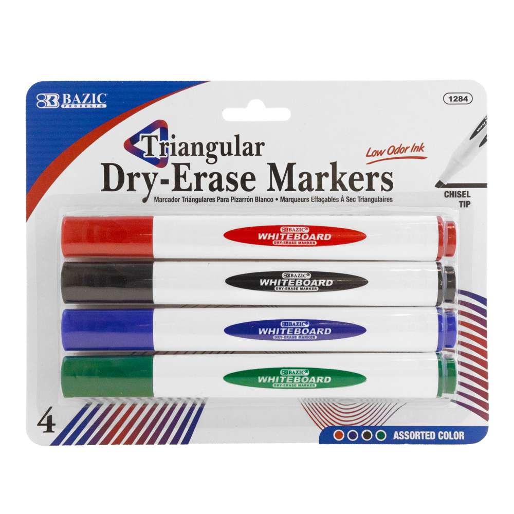 Expo Low Odor Dry Erase Vibrant Color Markers, Broad Chisel Tip, Assorted Colors, 16/Set