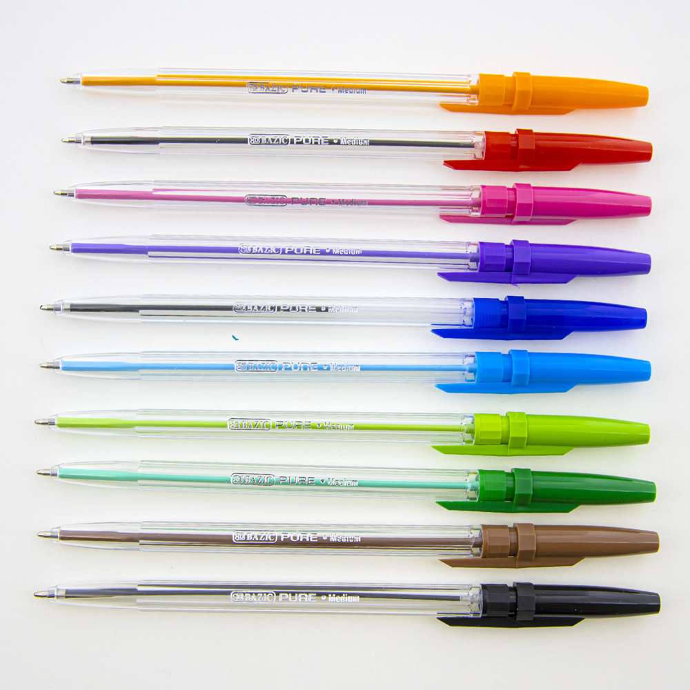 Cheap Color Plastic Ballpoint Pen with Bright Colored Pen Holder - China  Logo Pen, Plastic Pen