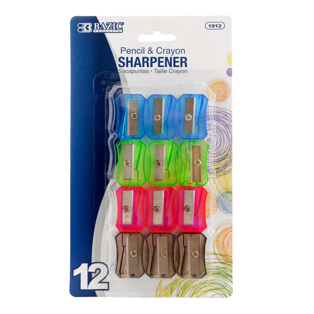 12 Gel Highlighter & 12 Pens with Sharpener Combo Set