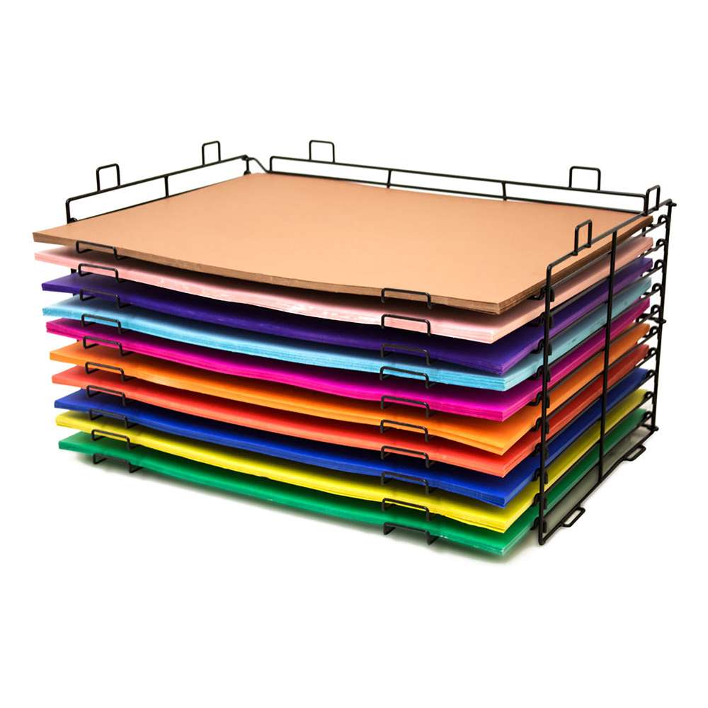 10 Pcs Plastic Art Trays Multicolor Activity Plastic Trays