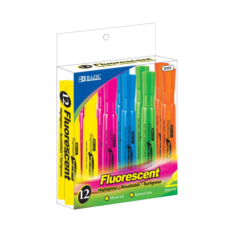 12 Aesthetically Cute Fluorescent Pens Bible Fluorescent - Temu