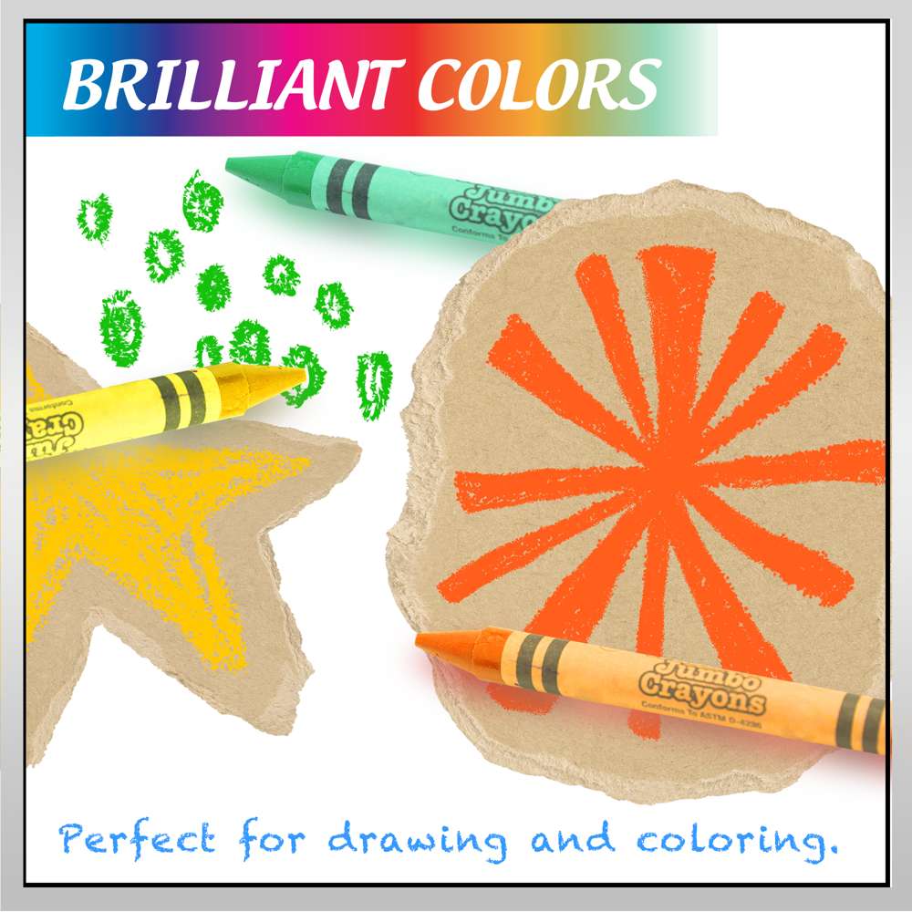 Colorations Colors Like Me Regular Crayons - 8 Colors