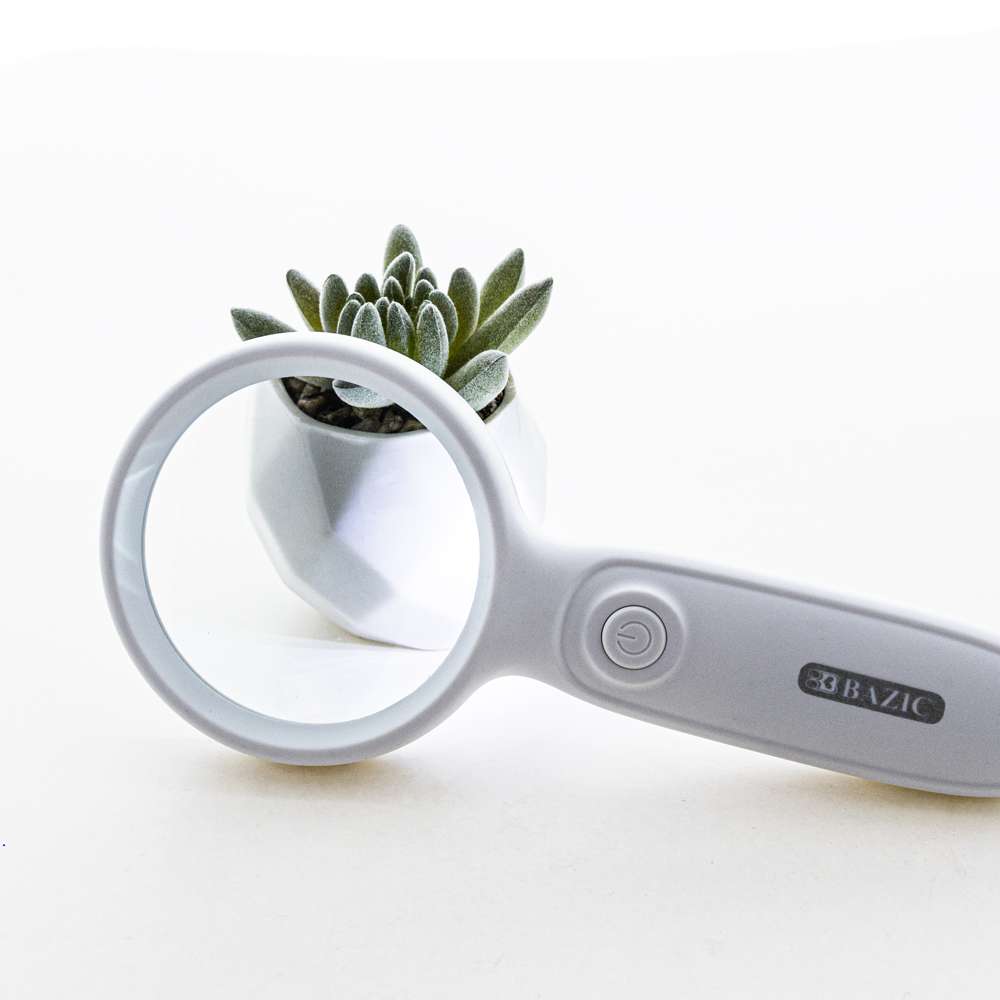 Magnifiers, Magnifier Handheld Magnifying Glass Large Portable Reading  Magnifier Distortion-Free Lens for Seniors Low Vision