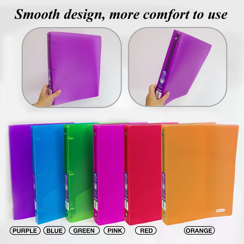 A4 4 Ring Binder 1.5 Inch White  Free Shipping On Orders Of $500