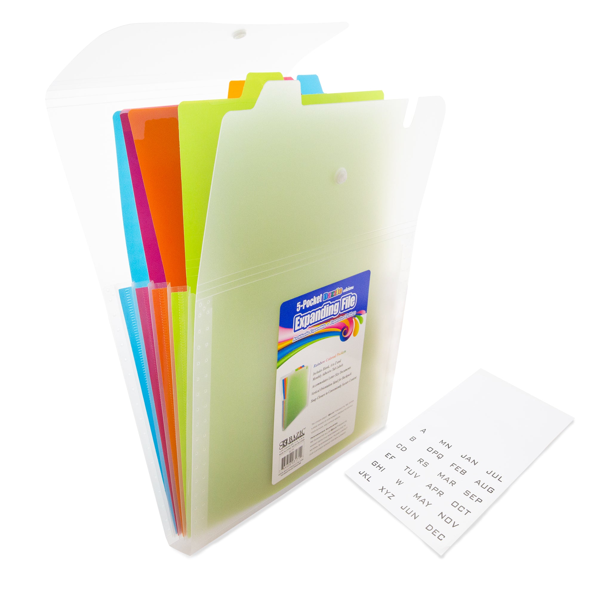 A4 Printer Paper Letter Expanding File Folder Document Organizer Bags  Pocket US