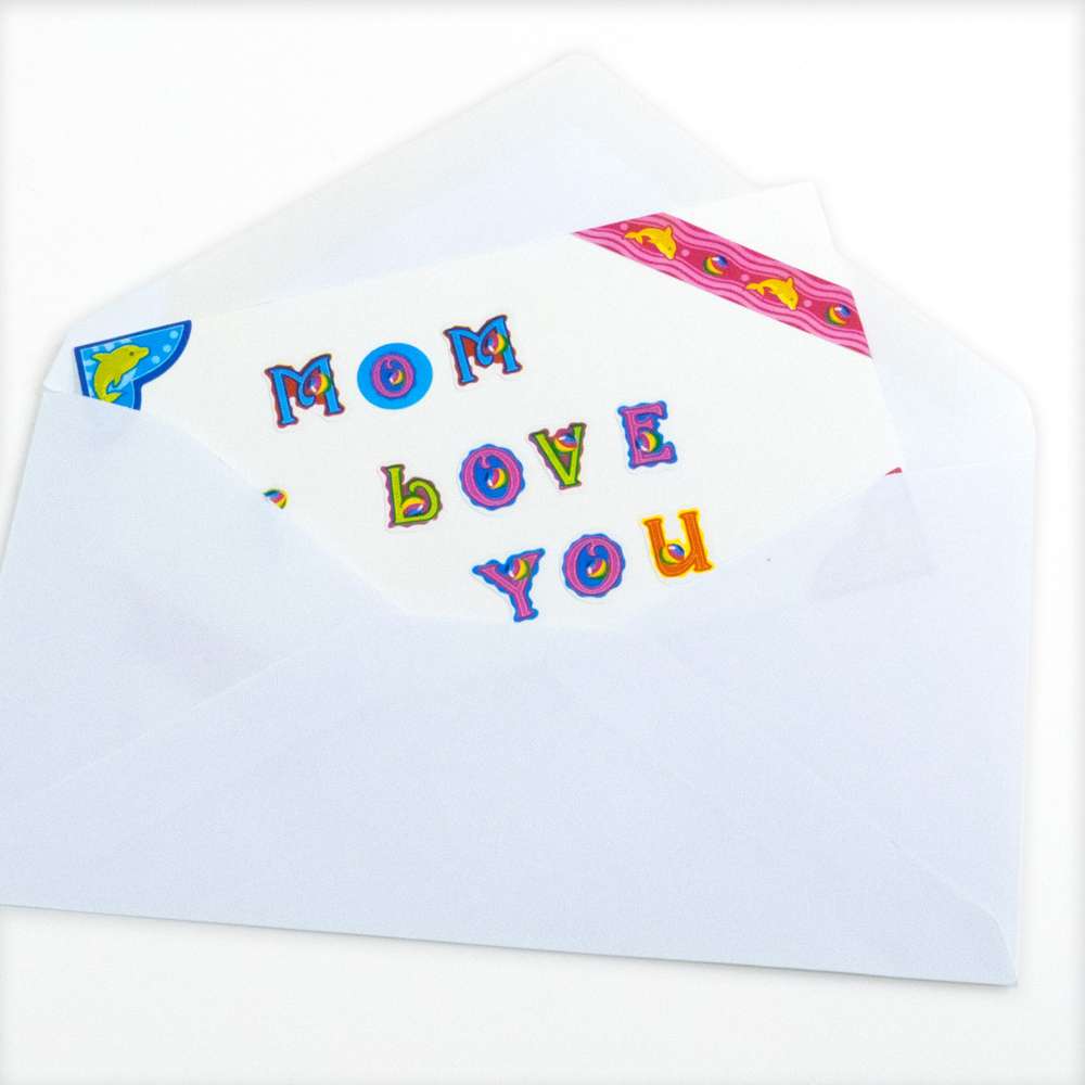 Neon A4 Envelopes - 112-Count Invitation Envelopes, 4 x 6 Gummed Seal  Square-Flap Invite Envelope for Wedding, Birthday, Baby Shower, Greeting  Card