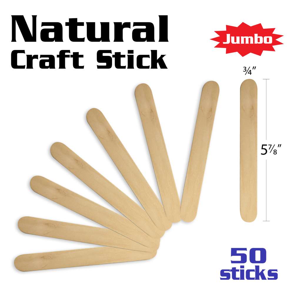 BAZIC Colored Craft Stick (100/Pack) Bazic Products