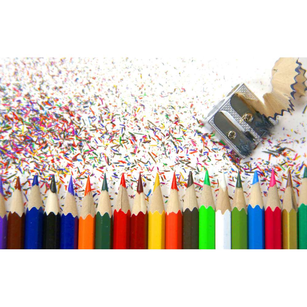 Pastel Chalk Pencils Primary Colors