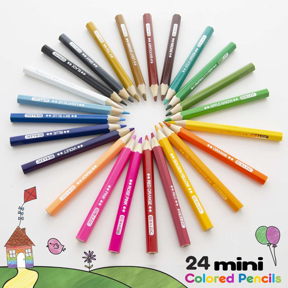 Colored Pencils, Black Edition Neon & Pastel