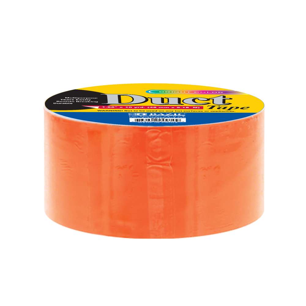 Duck - 1061070 Tape Colored Duct Tape, 1.88 in x 15 yd, Neon Yellow - 404015