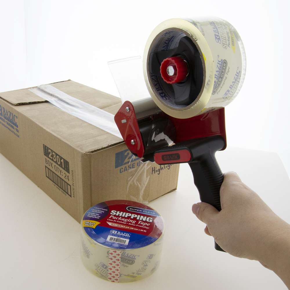 Clear Tape with Heavy Duty Tape Dispenser
