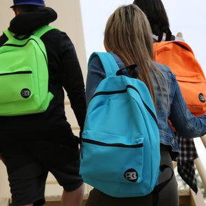 17" Lime Green Classic Backpack - Bazicstore