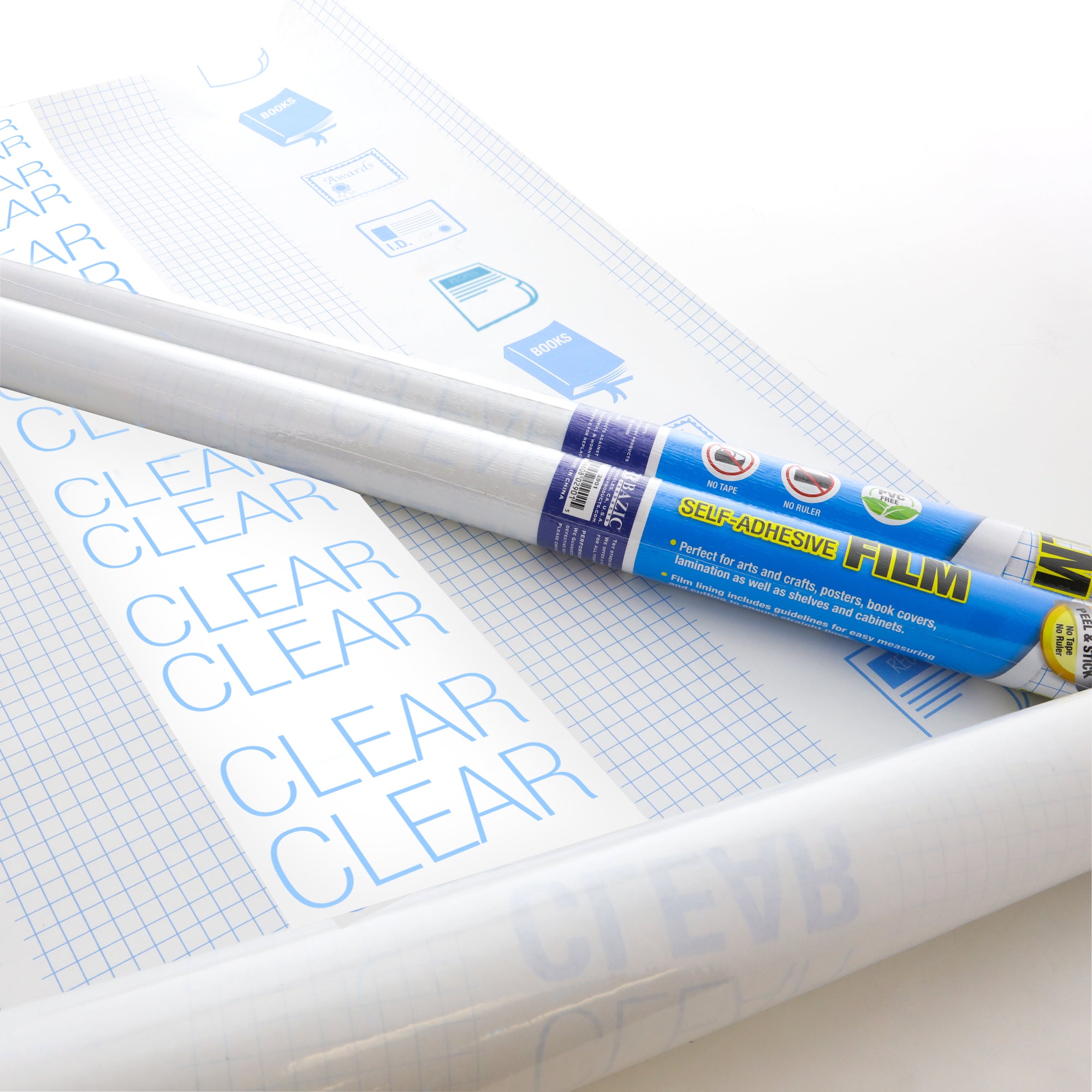 Clear Cover Self-Adhesive Roll